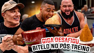 FÁBIO GIGA DESAFIOU BITELO NO PÓS TREINO DE MONSTRO - 12.000 KCAL