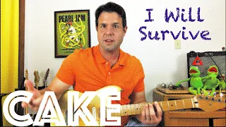 Guitar Lesson: How To Play Cake's Rendition of I Will Survive