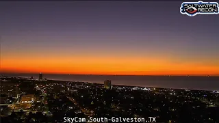 Galveston Sunrise - Time Lapse