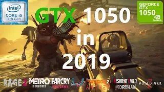 GTX 1050 Test in 12 Games in 2019