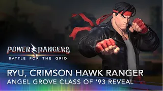Power Rangers: Battle for the Grid - Ryu, Crimson Hawk Ranger (Angel Grove Class of 93 Skin)