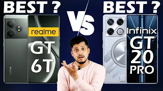 RealMe GT 6T vs Infinix GT 20 PRO