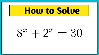 Nice Algebra Math Simplification Question | Find The Value of x