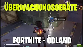 Sammle Überwachungsgeräte im Ödland - Fortnite Willkommen im Ödland Auftrag