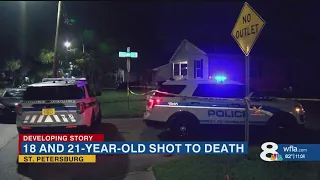 18 and 21-year-old shot to death in St. Pete home, police say