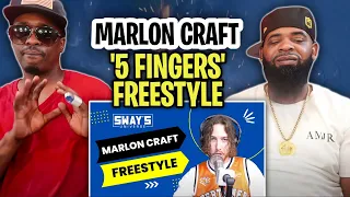 AMERICAN RAPPER REACT TO -Marlon Craft '5 Fingers' Freestyle | SWAY’S UNIVERSE