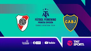 EN VIVO: River vs. Boca, el Superclásico del fútbol femenino - Fecha 1 Torneo Apertura 2024