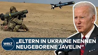 KRIEG IN DER UKRAINE: US-Präsident Joe Biden preist Javelin-Hersteller in Alabama