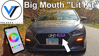 Installing Velossa Tech "Lit Kit" Big Mouth Gen 4 Intake | Elantra GT N Line