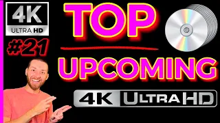 TOP UPCOMING 4K UltraHD Blu Ray Releases BIG 4K MOVIE Announcements Reveals Collectors Film Chat #21