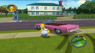 The simpsons hit and run on PCSX2