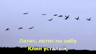 Журавли. Любимые песни. Караоке.