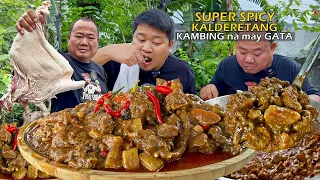 Spiciest KALDERETANG KAMBING na "May SILI at GATA" sa BACKYARD ng @TeamCanlasTV