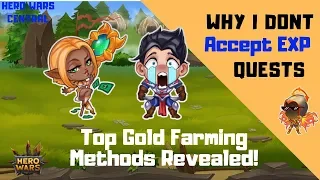 Hero Wars | Best Gold Farming Method Revealed!