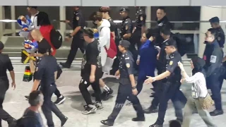 22042017 Running Man Arrival at KLIA, Malaysia