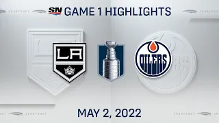 NHL Playoff Highlights | Kings vs. Oilers | Game 1 - May 2, 2022