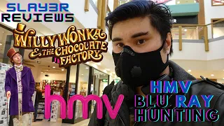 Blu Ray Hunting at HMV Willy Wonka Has a 4K Release + FUNKO POP MADNESS Its Blu Ray Hunting Time!!!!