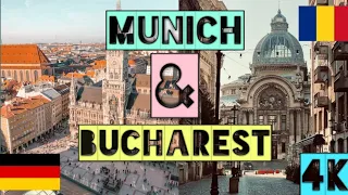 Munich Germany & Bucharest Romania Travel 2021 4k