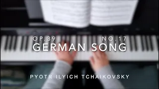 German Song by Tchaikovsky