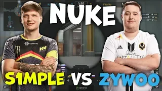 КТО ВСЁ-ТАКИ СИЛЬНЕЕ? S1MPLE VS ZYWOO / NaVi vs Vitality (nuke) / DreamHack Masters Malmö 2019