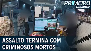 Policial à paisana reage a assalto e mata assaltante em Guarulhos | Primeiro Impacto (29/03/21)