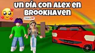 UN DÍA CON ALEX 😍💜🥰 #roblox #viral #gaming #gameplay #love