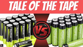Which Wins? | Amazonbasics Rechargeable Batteries VS. RayHom Rechargeable Batteries | Best Batteries
