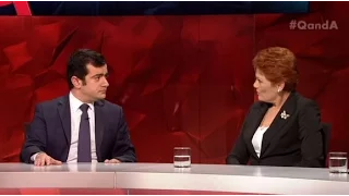 "Are you a Muslim?" Pauline Hanson surprised at Senator Sam Dastyari's faith