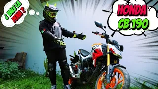 🔥#Honda Cb 190 r repsol 🔥¿Vale la pena ? #review / Junior motovlog