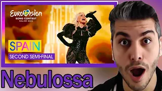 Nebulossa - ZORRA (LIVE) | Spain 🇪🇸 | Second Semi-Final | Eurovision 2024 REACTION