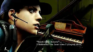 Jill Valentine plays Moonlight Sonata on the Piano [Resident Evil 5:  Lost in Nightmares]