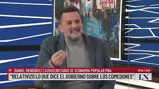 Daniel Menéndez, subsecretario de economía popular PBA: "No vi enriquecimiento de ningún dirigente"