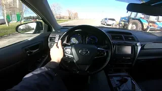 2015 Toyota Camry 2.5L POV Test Drive