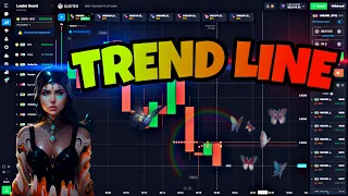 Quotex Price Action I Trend Line I Binary Trading Station | BTS