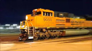 NS 732 in Downtown Huntsville, AL at Night