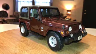 Diecast Review Monday - Maisto 1:18 Scale 2003 Jeep Wrangler TJ Sahara