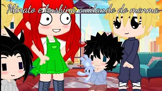 •||•Minato e Kushina cuidando do Menma•||•-curta metragem-•Yaoi-•Sasunaru e minakushi -•gacha Naruto