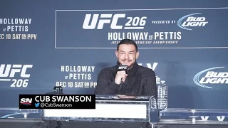 UFC 206's Cub Swanson "Honestly I just want a big fight next, I deserve it"