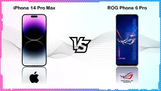 APPLE IPHONE 14 PRO MAX VS ASUS ROG PHONE 6 PRO