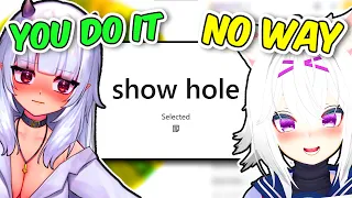Filian and Lucy show their holes on truth or dare