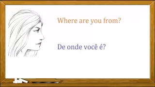 Aprendendo inglês com diálogos em Inglês - Aula 1• De onde você é ?