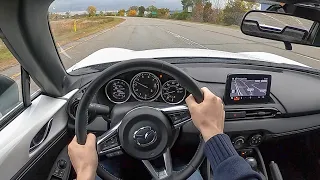 2020 Mazda MX-5 Miata Club - POV Test Drive (Binaural Audio)