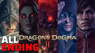 All Possible Endings Dragon's Dogma 2 (False Ending, Secret Ending, Good & Bad Ending, True Ending)