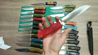 Выставка классического ножа из стали VG-10/Отправка в день заказа!