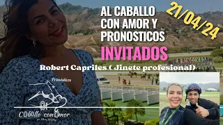 #Hipismo  Pronósticos #LaRinconada invitado Robert Capriles Clásico Presidente de la República