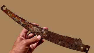 HOW TO MAKE NEW HANDSAW TO OLD HANDSAW VERY SIMPLE.