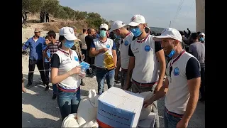 Гуманитарная помощь из России пришла в Латакию