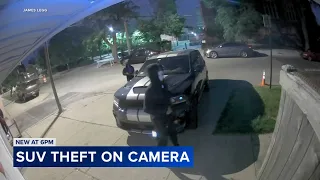 Armed thieves steal car from Chicago firefighter's driveway