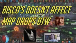 [PoE] Stream Highlights #166 - Bisco's doesn't affect mapdrops btw