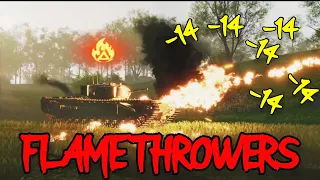 FLAMETHROWERS IN WORLD OF TANKS CONSOLE